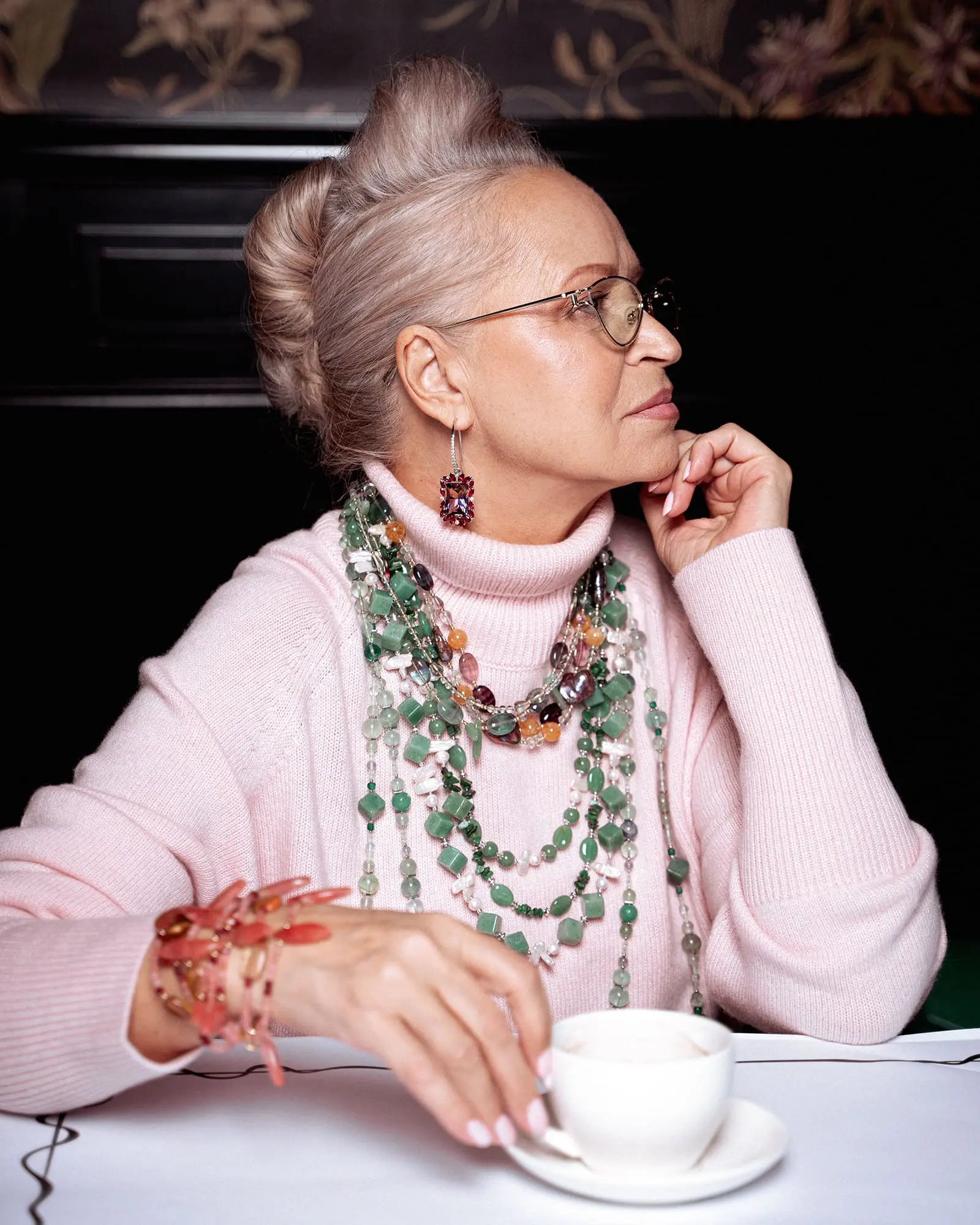 Бусы флюорит, жемчуг фиолетового цвета - 58 000 Бусы флюорит, жемчуг - мастерская Надежды Бойко