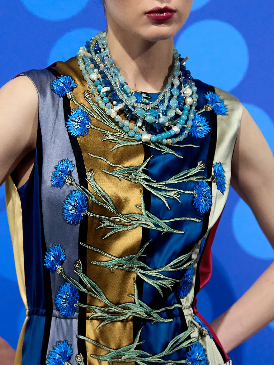 Бусы берилл, аквамарин голубы цвета Гематит - 89 200 Бусы берилл, аквамарин - мастерская Надежды Бойко