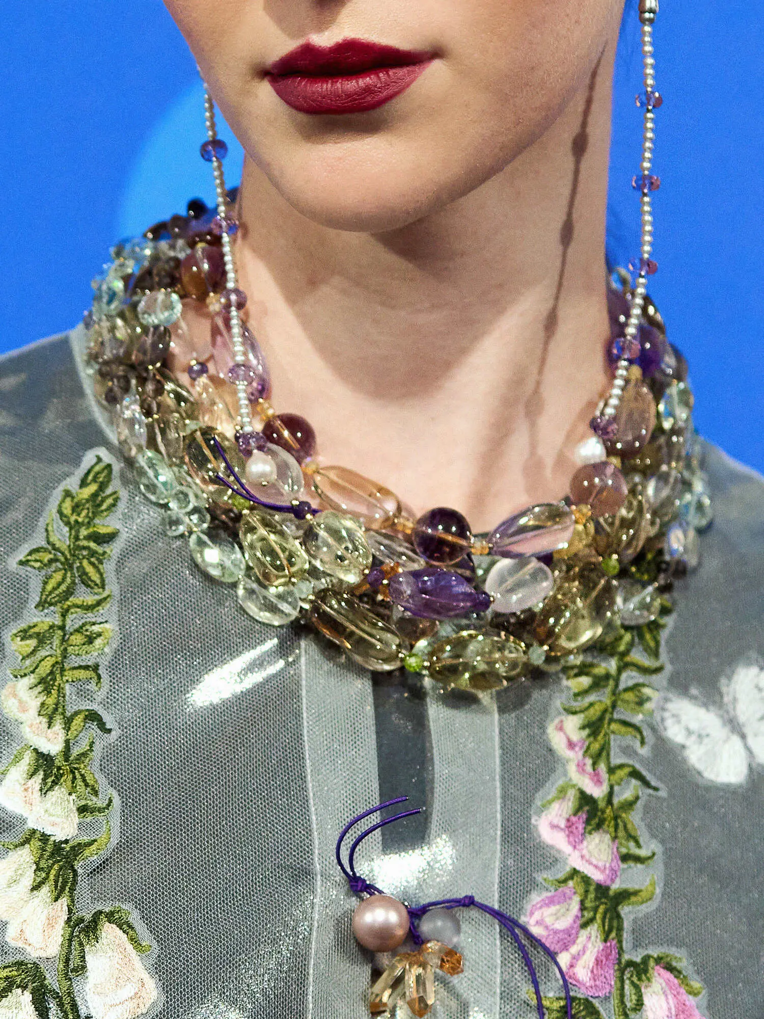 Бусы лимонный кварц, аметист, цитрин желтого цвета - 79 000 Бусы лимонный кварц, аметист, цитрин - мастерская Надежды Бойко