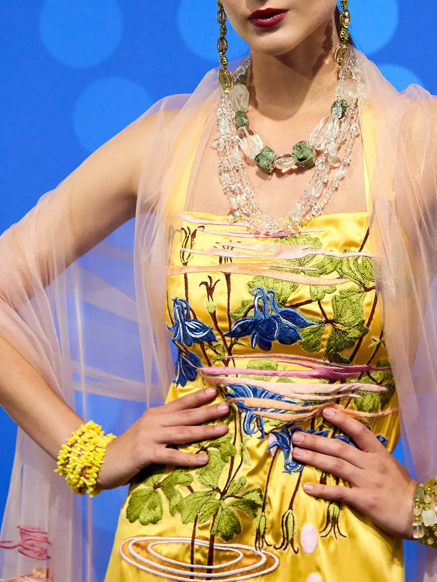 Бусы из горного хрусталя прозрачного цвета Горный хрусталь - 87 000 Бусы из горного хрусталя - мастерская Надежды Бойко