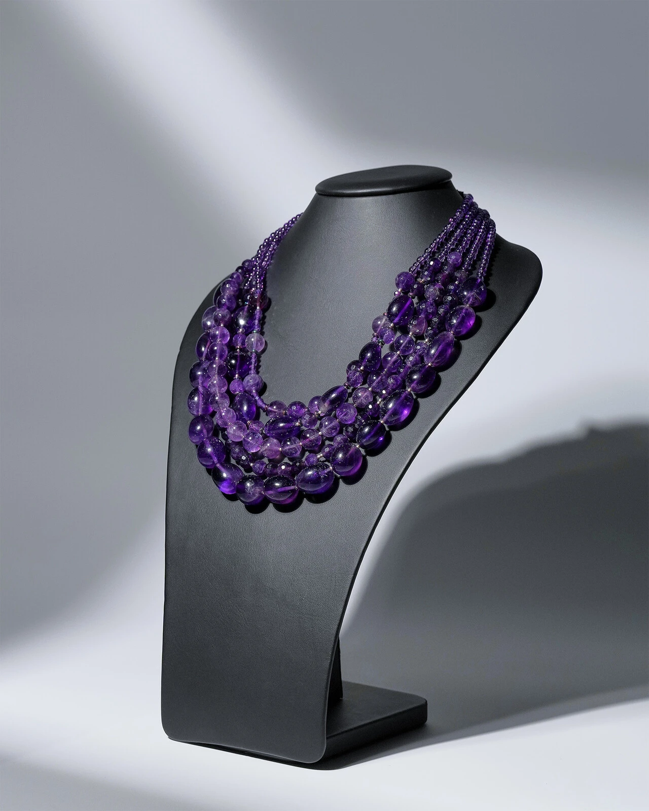 Бусы аметист Бусы аметист - мастерская Надежды Бойко