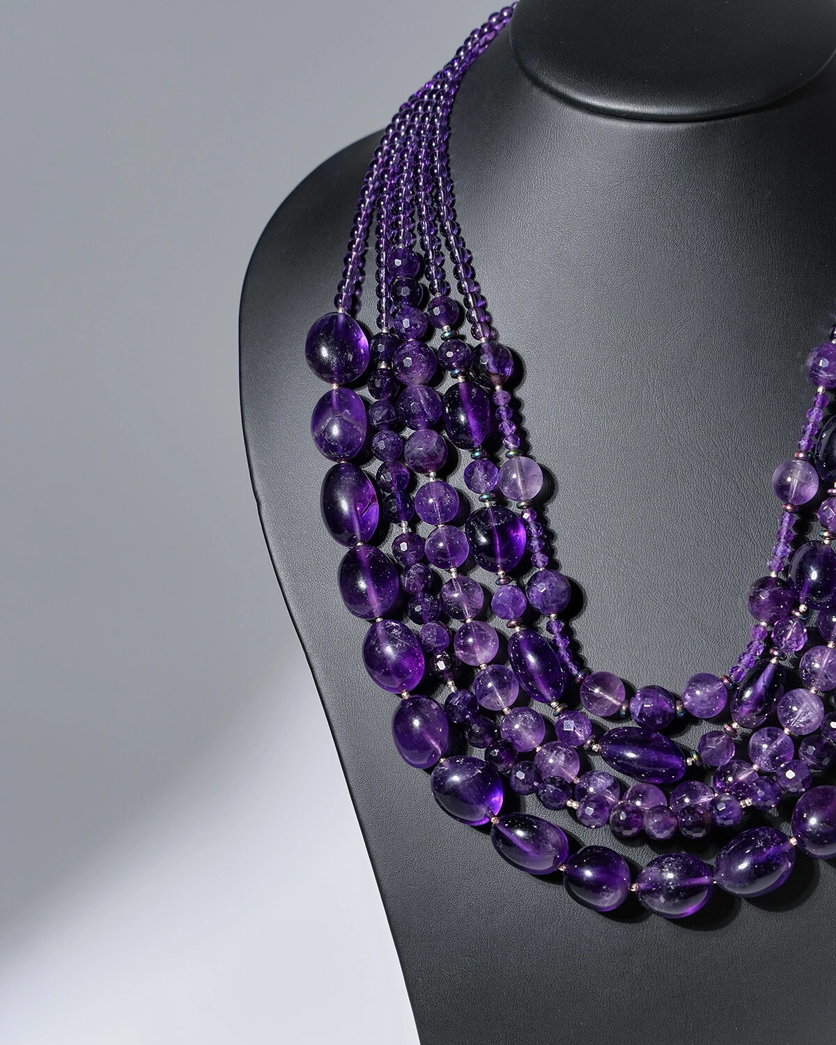 Бусы аметист Бусы аметист - мастерская Надежды Бойко