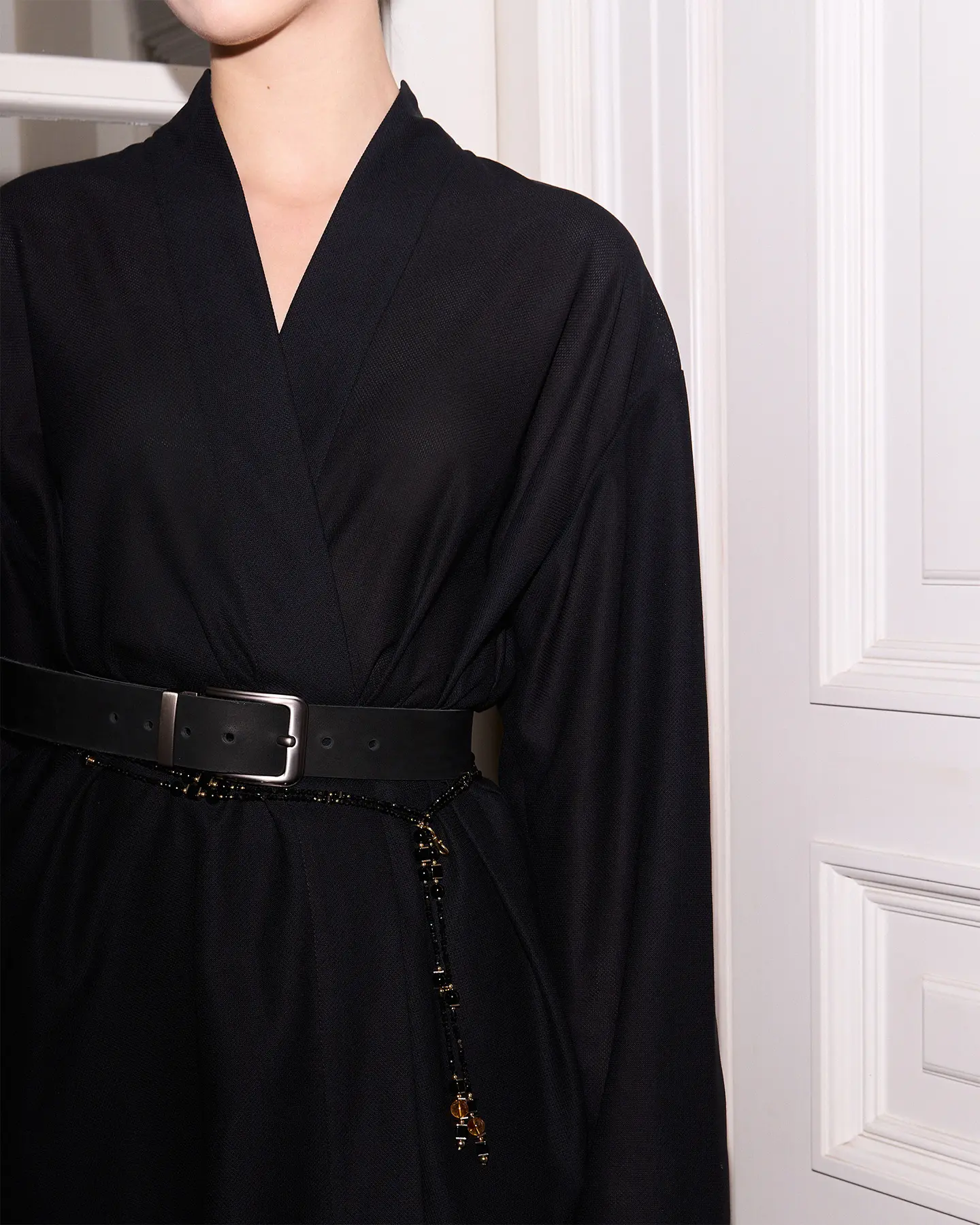 Аркан турмалин, цитрин черного цвета - 90 000 Аркан турмалин, цитрин - мастерская Надежды Бойко