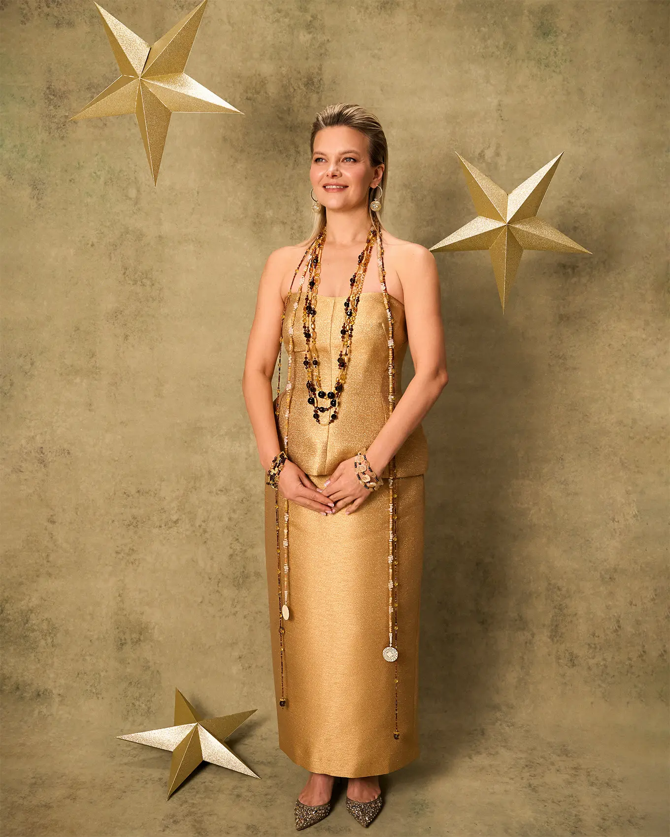 Бусы цитрин, раухтопаз желтого цвета Опал - 155 000 Бусы цитрин, раухтопаз - мастерская Надежды Бойко