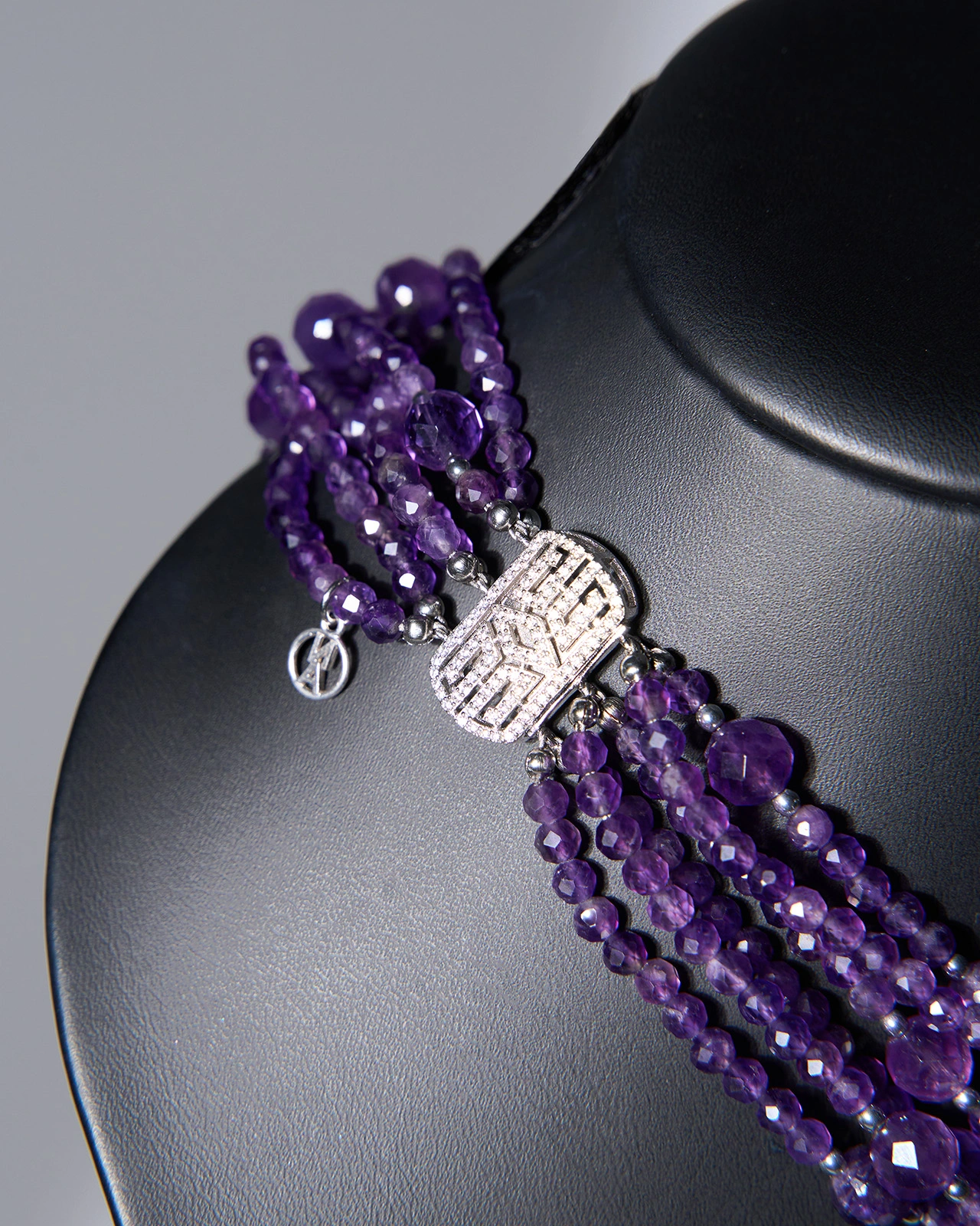 Бусы из аметиста Бусы из аметиста - мастерская Надежды Бойко