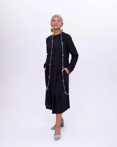 Аркан из горного хрусталя с браслетами белого цвета - 217 000 Аркан из горного хрусталя с браслетами - мастерская Надежды Бойко