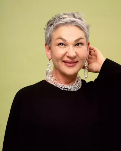 Бусы горный хрусталь белого цвета - 58 000 Бусы горный хрусталь - мастерская Надежды Бойко