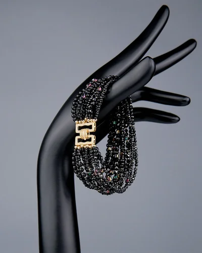 Браслет шпинель, турмалин, агат черного цвета - 51 000 Браслет шпинель, турмалин, агат - мастерская Надежды Бойко